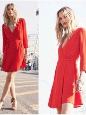 Sézane X LA Dance Project Wrap Dress